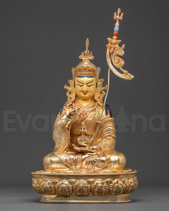Traditional Tibetan Guru Tsokye Dorje Statue