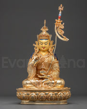 Traditional Tibetan Guru Tsokye Dorje Statue