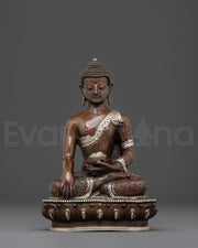Shakyamuni Buddha Statue Of Divine Enlightenment | Sacred Meditation Altar Decor