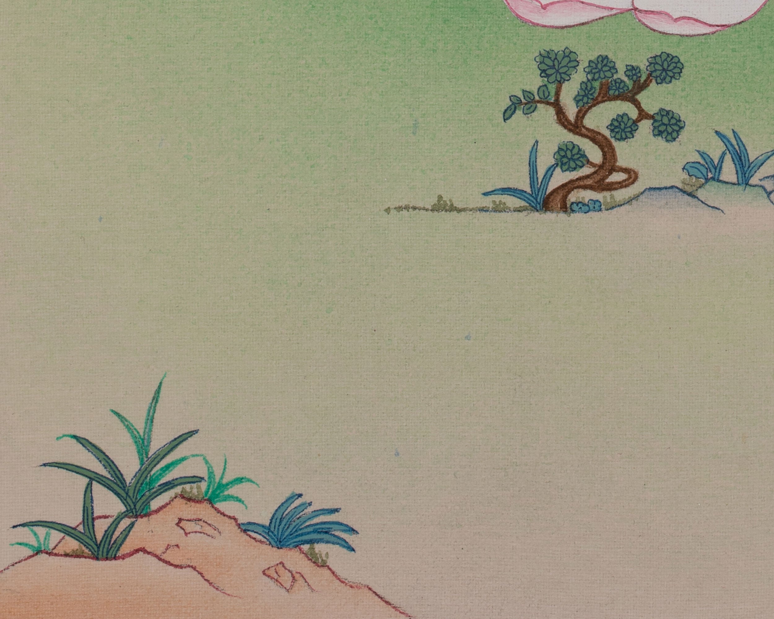 Bodhisattva Chenrezig Artwork | Tibetan Compassion Thangka | Embodiment of Universal Love
