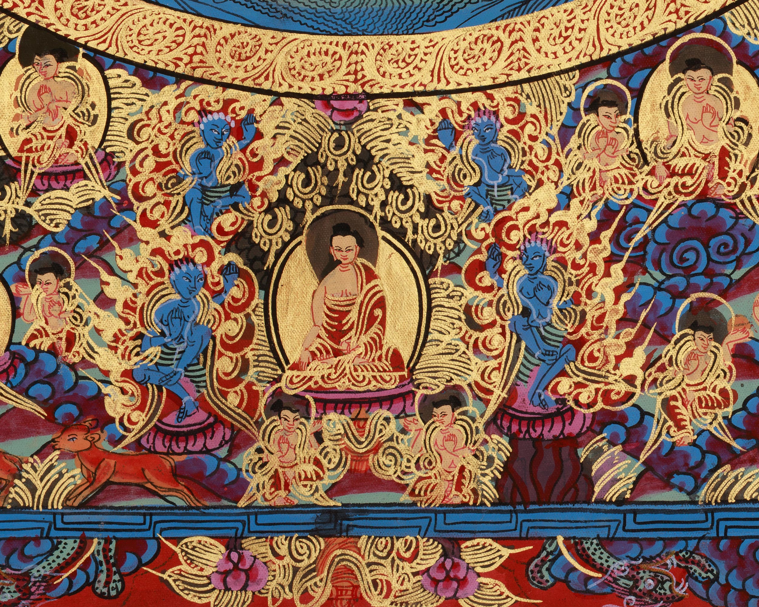 Sacred Buddha Mandala Art | A Divine Representation of Enlightened Universe