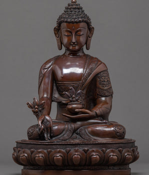 The Medicine Buddha Sculpture