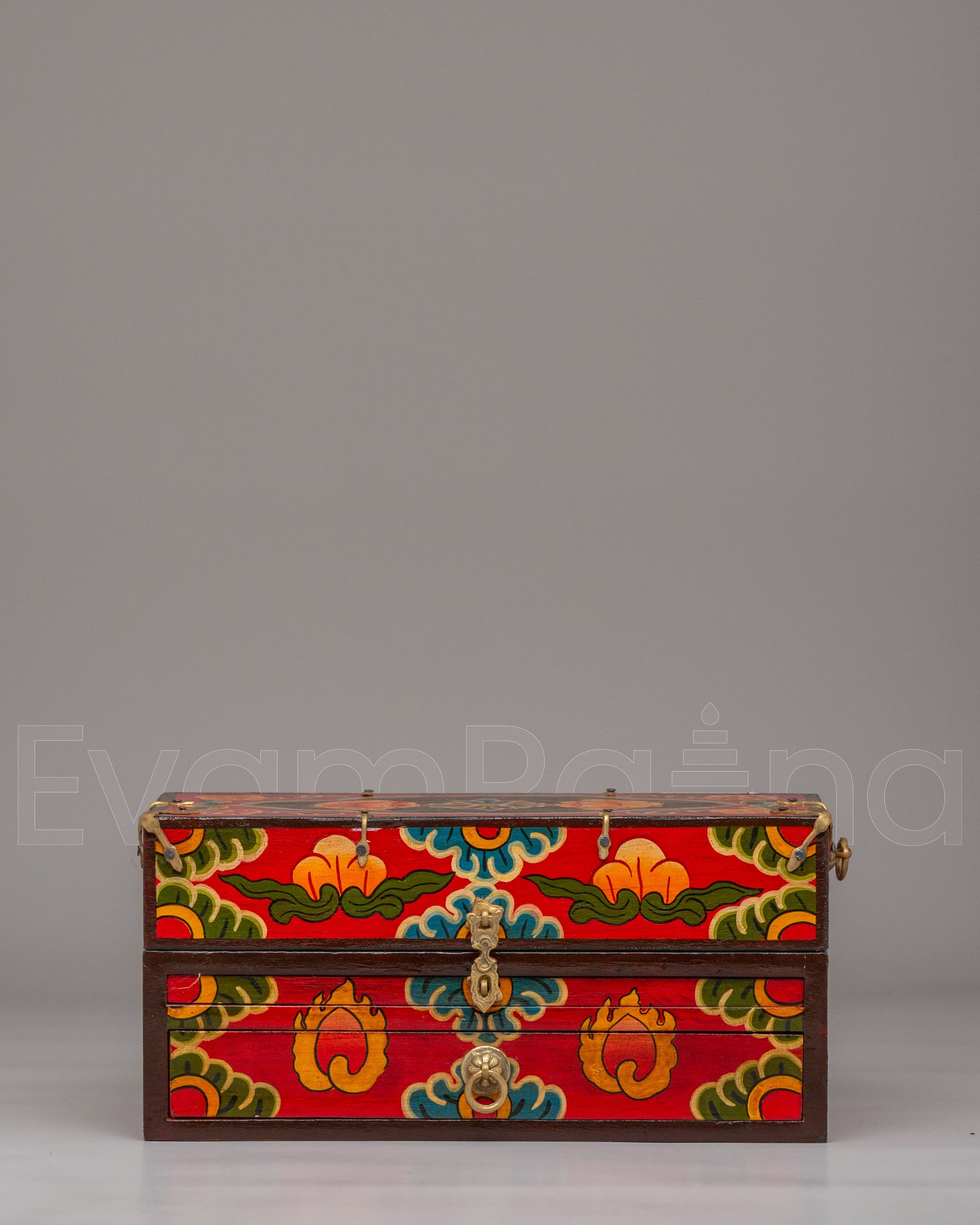 Spiritual Handcrafted Altar Box with Deity