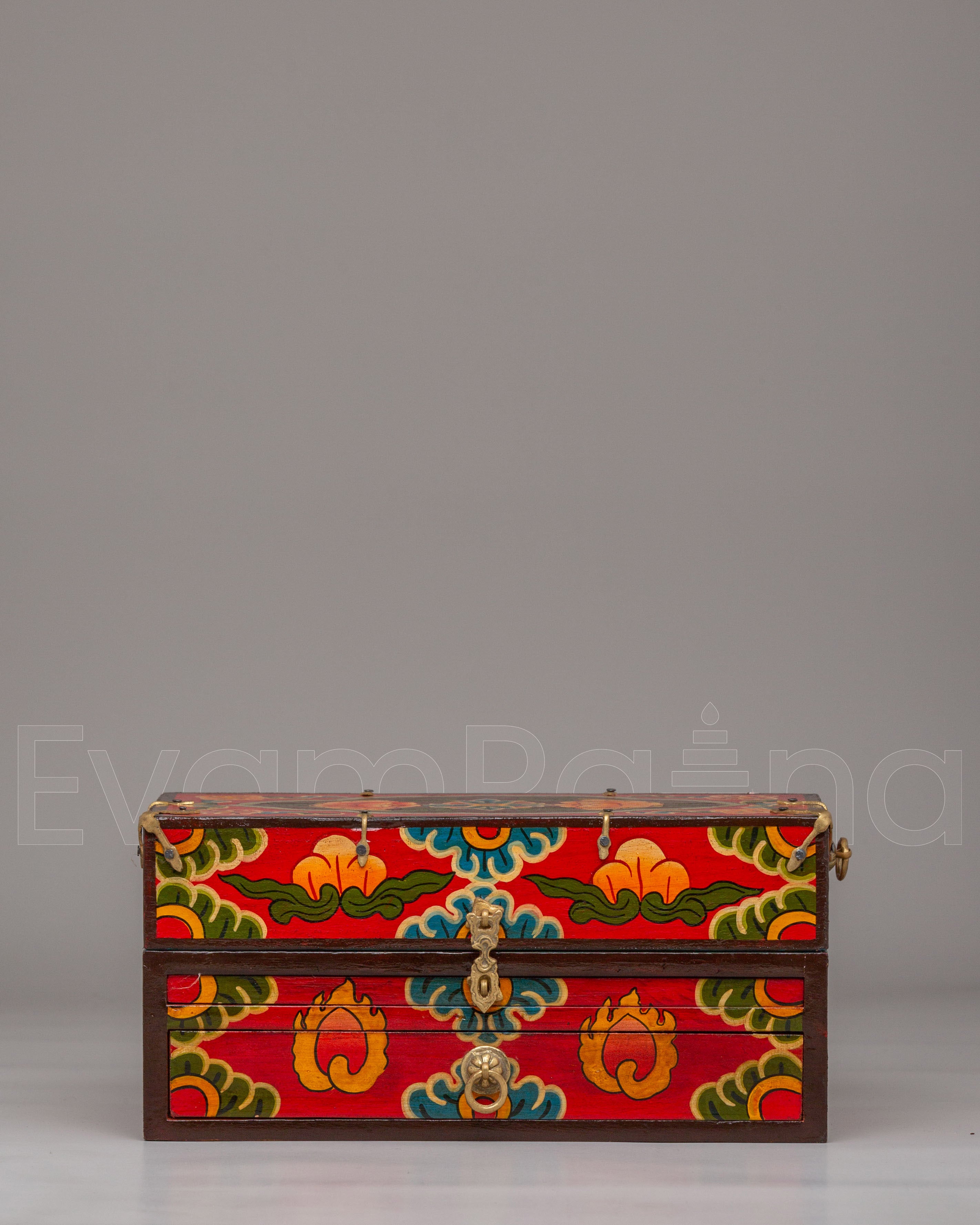 Spiritual Handcrafted Altar Box with Deity