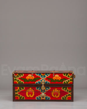 Spiritual Handcrafted Altar Box with Deity