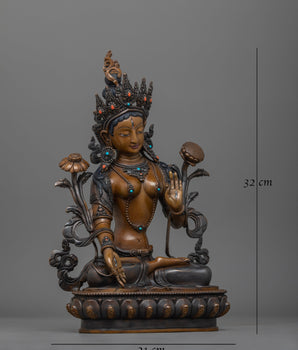 Goddess of Compassion and Healing White Tara 

