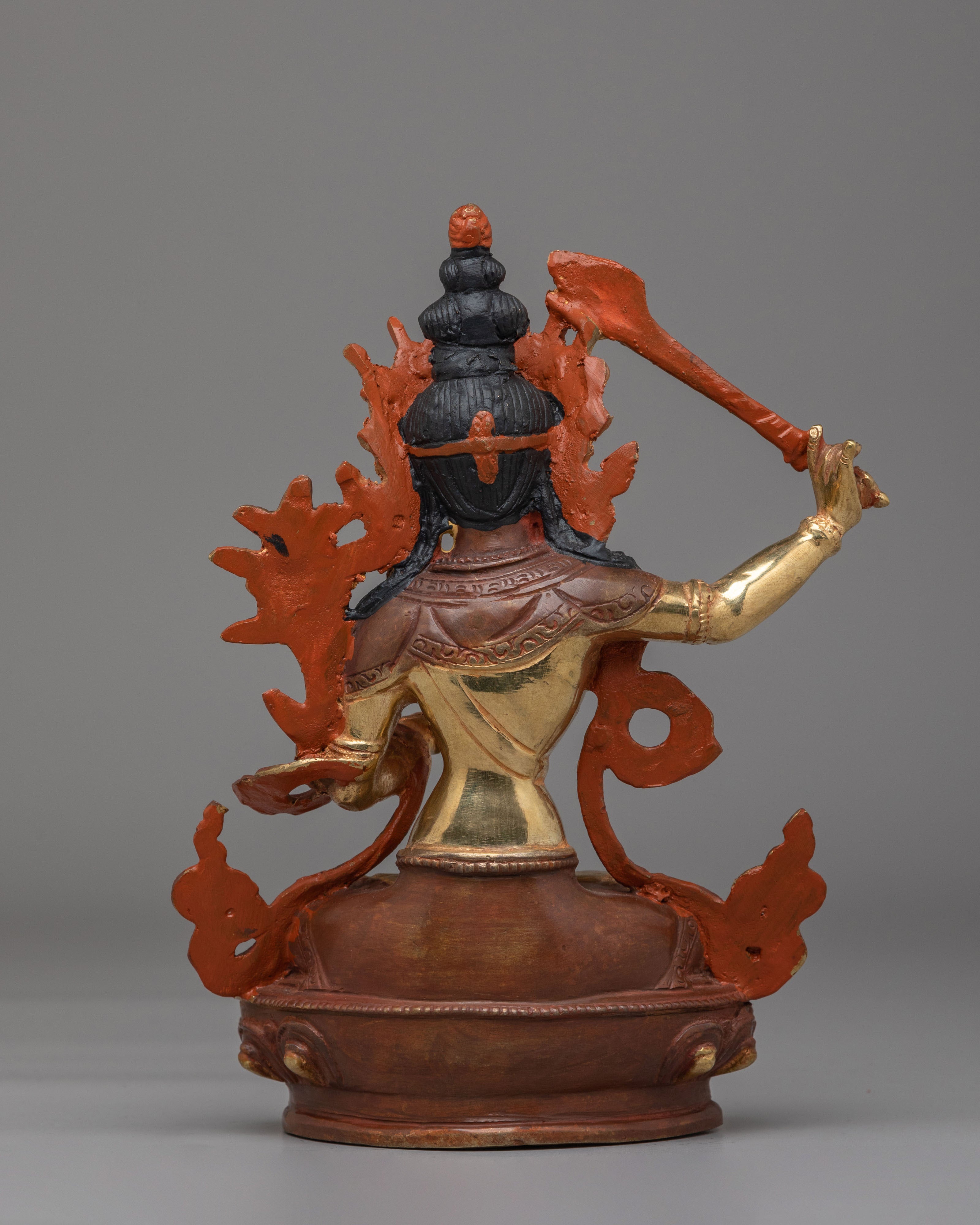 Spiritual Wisdom Deity Manjushri Statue | Himalayan Artwork