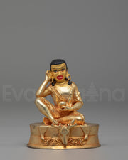 Buddhist Master Milarepa Yogi Statue 