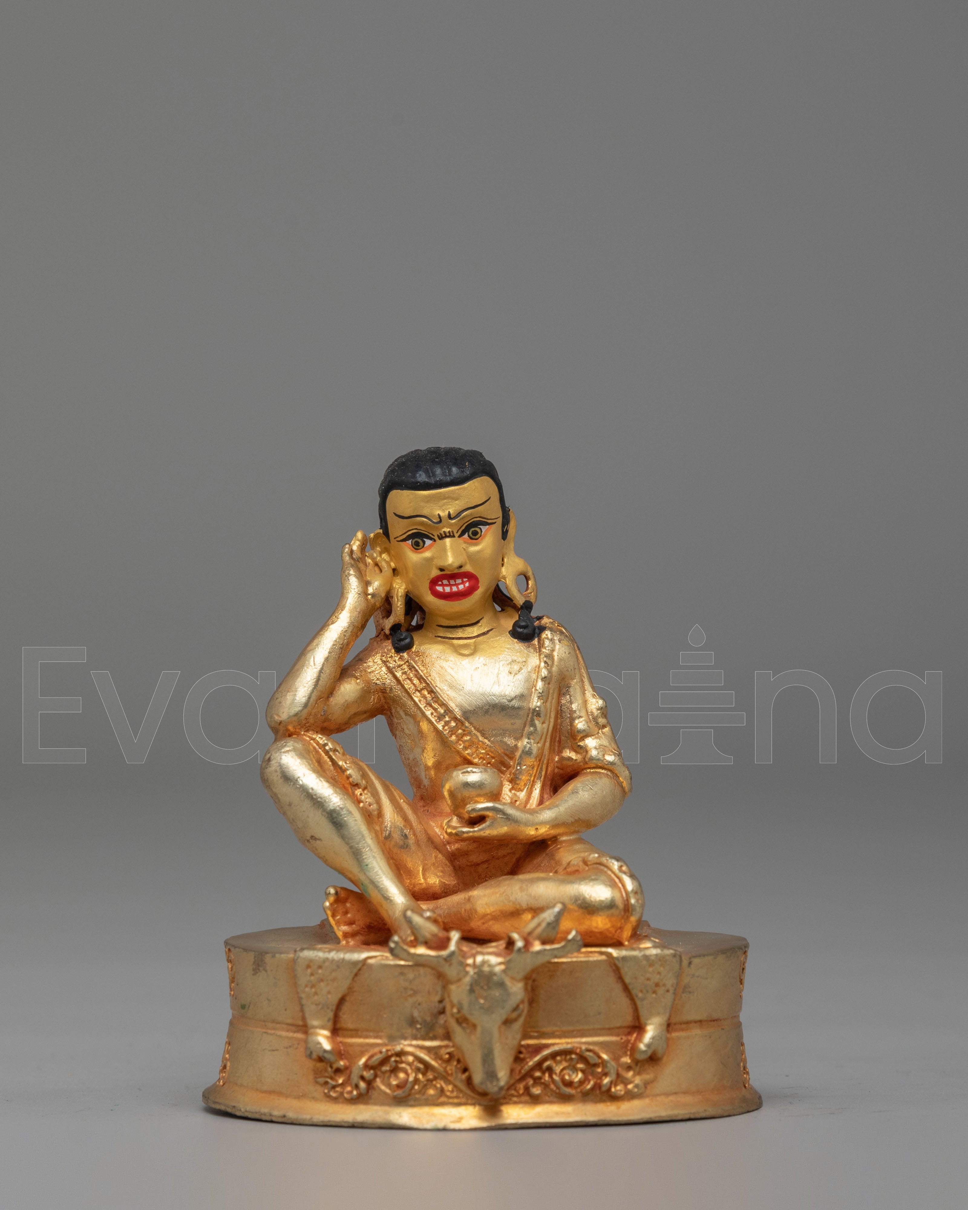 Buddhist Master Milarepa Yogi Statue 