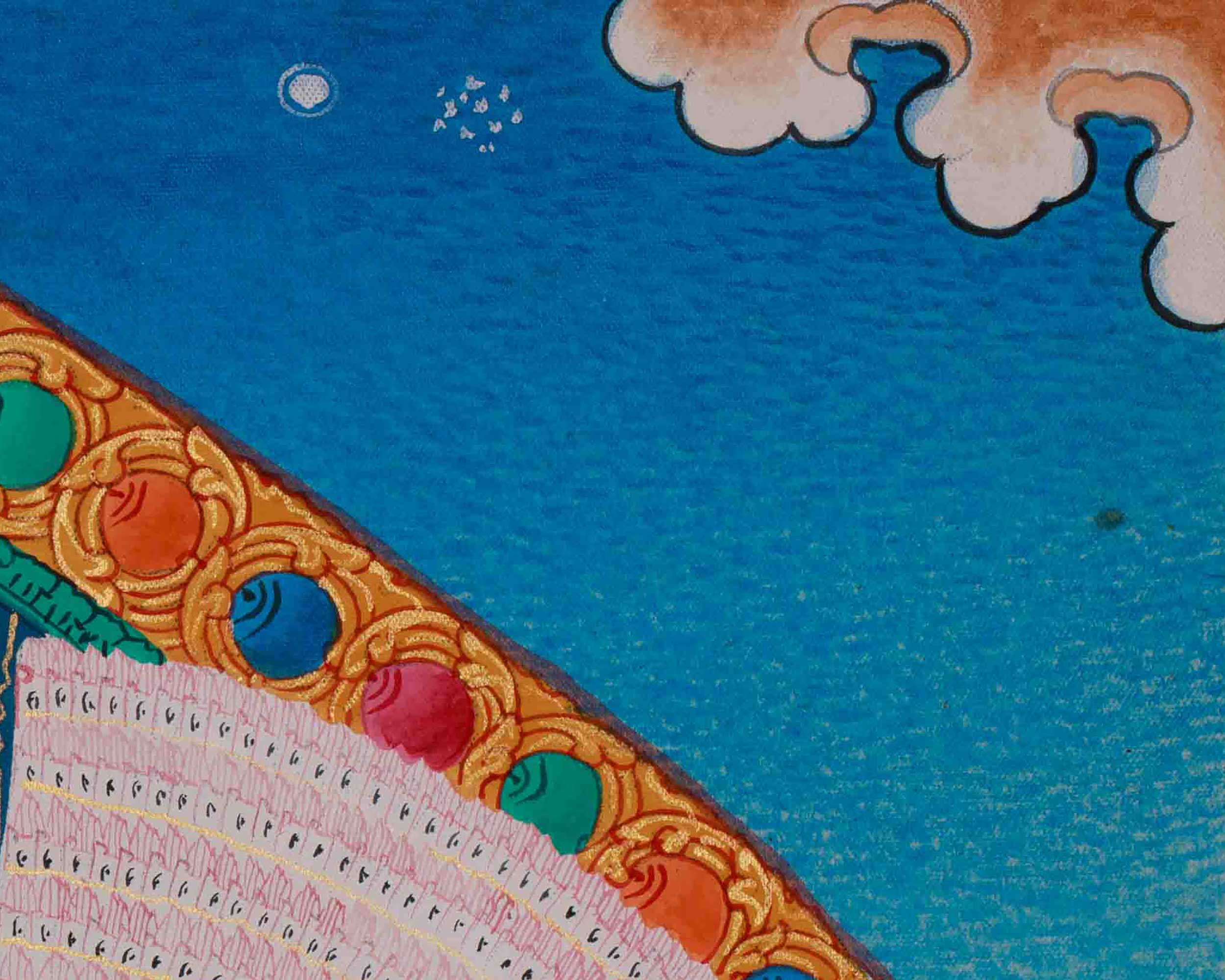 Tibetan 1000 Armed Chenrezig Thangka | Avalokiteshvara Art | Compassion Deity