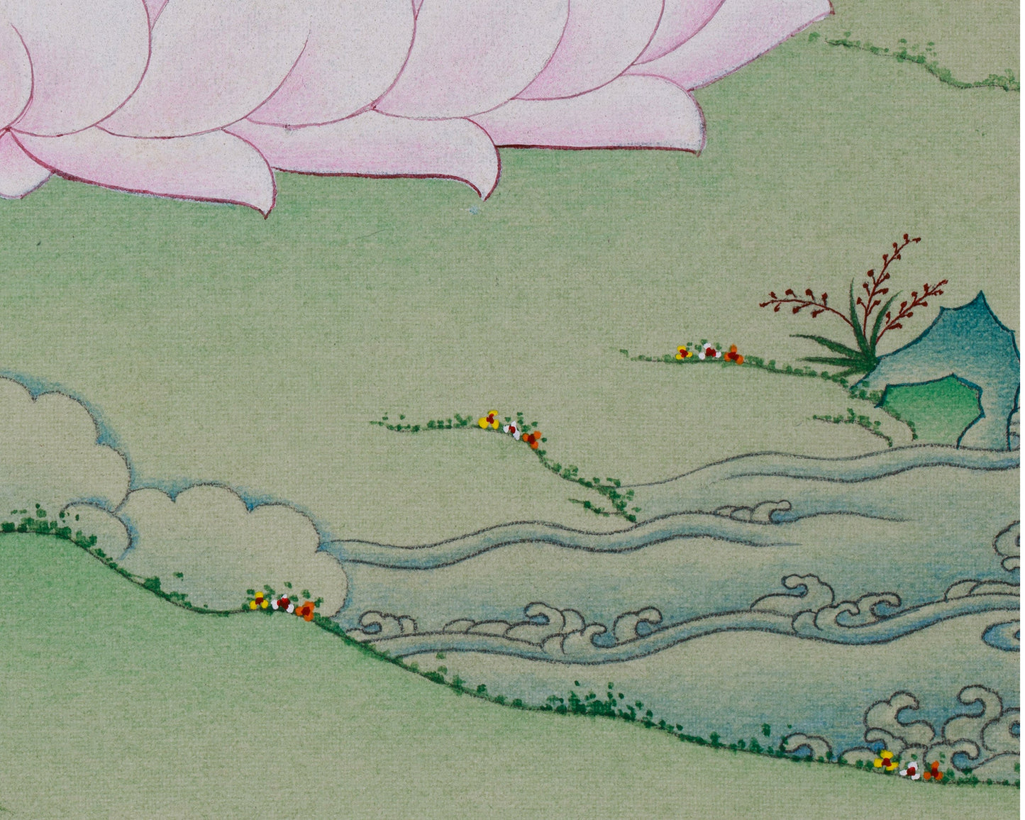 Dorje Sempa Vajrasattva Thangka | The Purification Deity