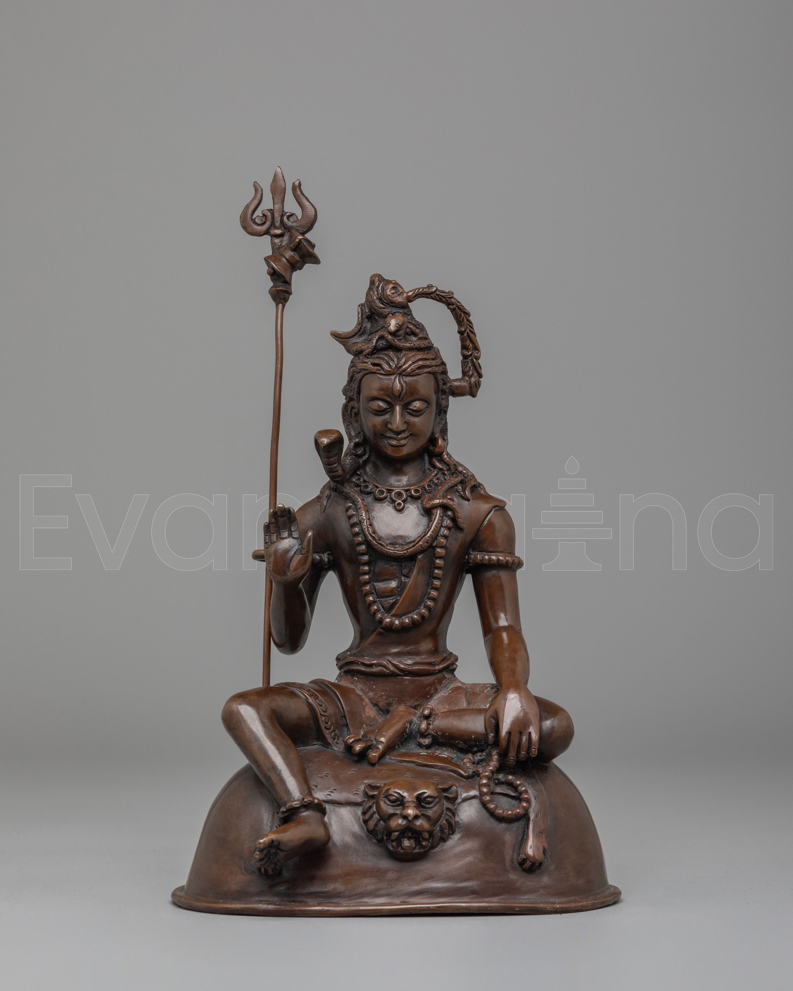 Spiritual Hindu Deity Shiva Statue