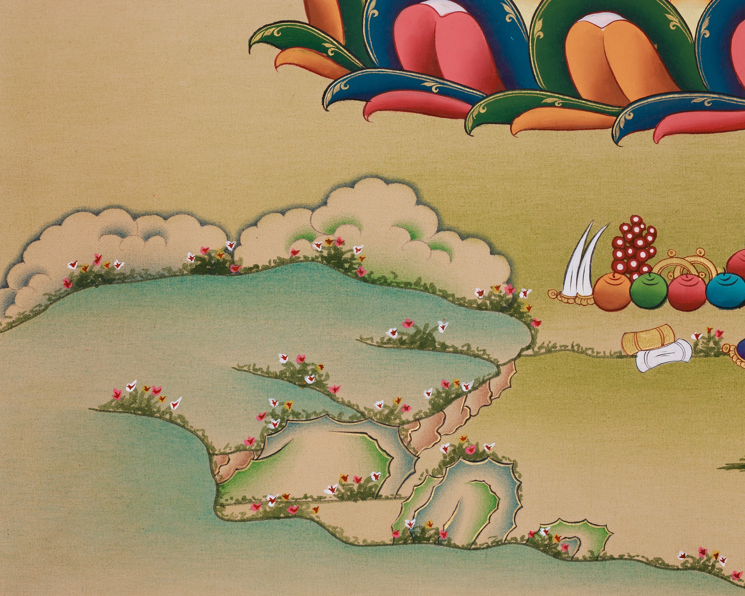 Shakyamuni Buddha Meditation Art | Wisdom and Compassion | Dharma Teacher