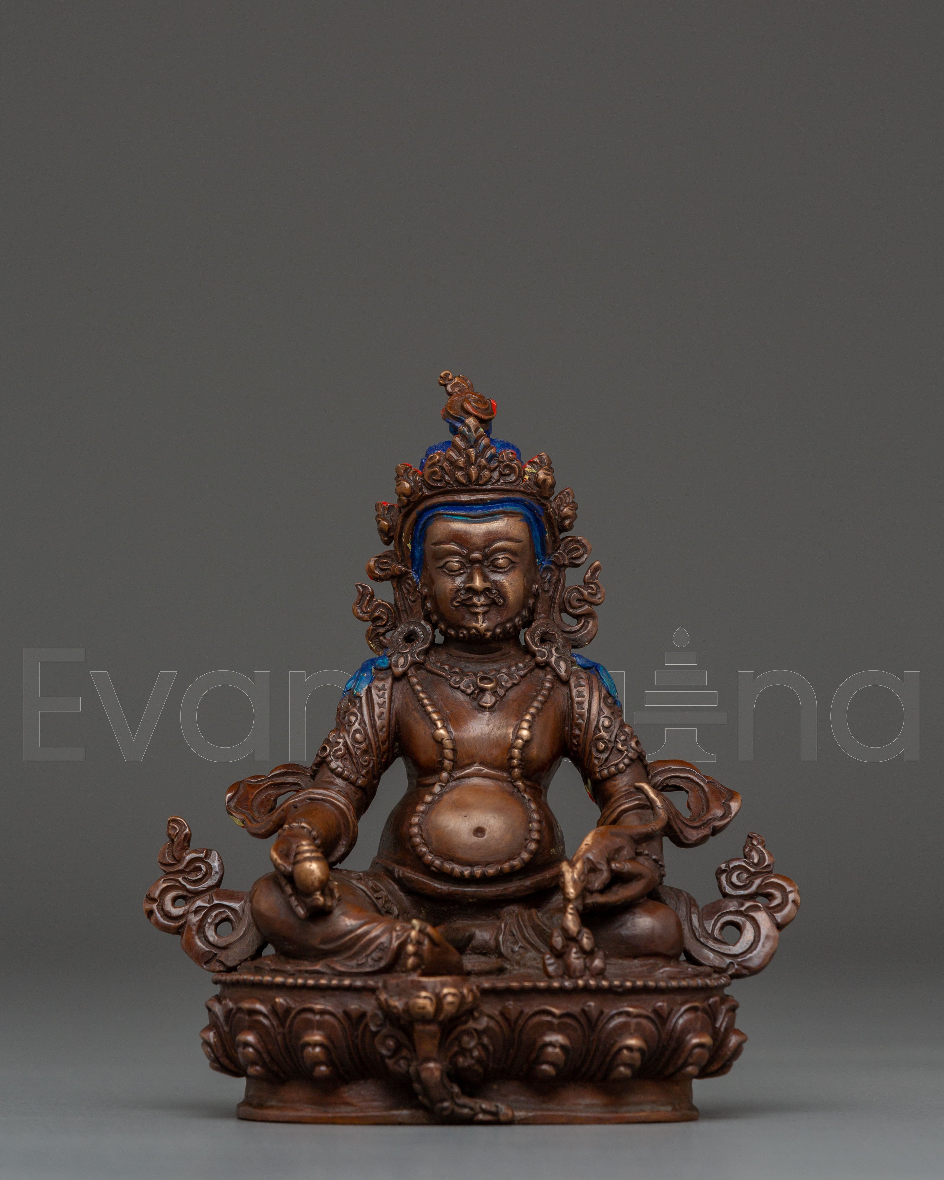 Himalayan Statue of Wealth Lord Dzambhala