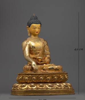 buddha-shakyamuni-nepalese sculpture