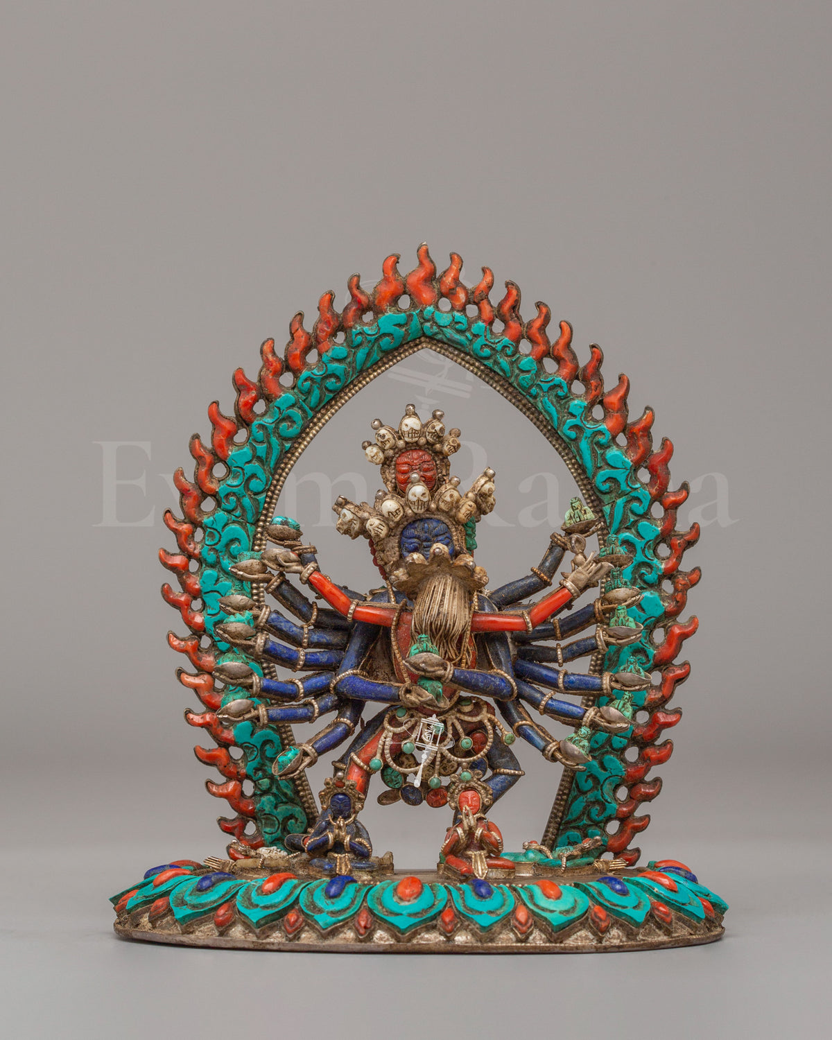 Buddhist Tantric Hevajra Statue 