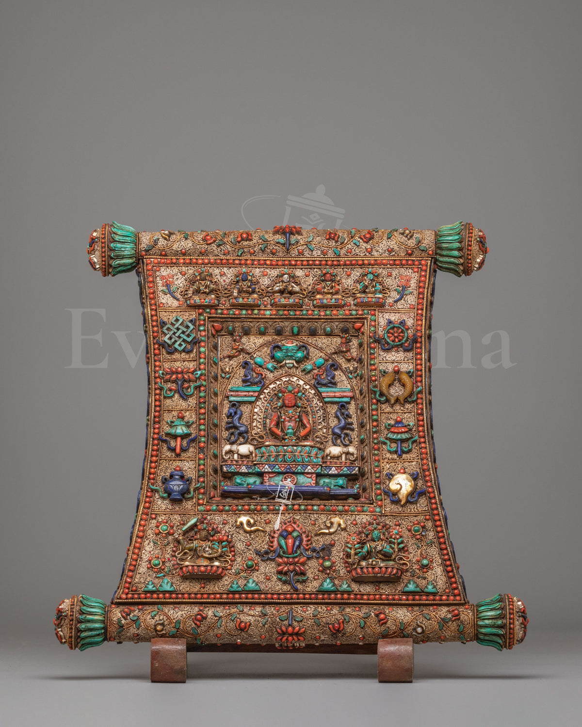Exclusive Himalayan Metal Thangka 