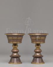 Sacred Buddhist Flame Butter Lamp 