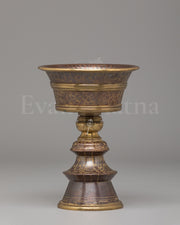 Sacred Tibetan Offering Lamp