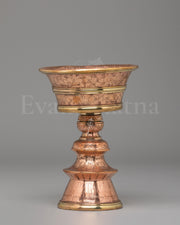 Handcrafted Butter Lamps for Buddhist Practice