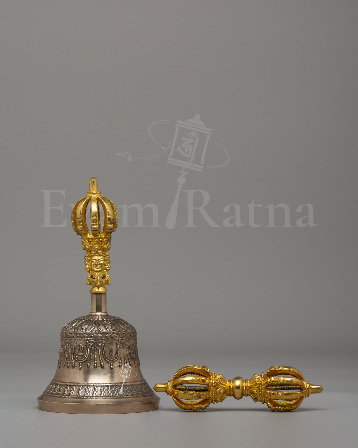 Handcrafted Vajra and Bell Set 