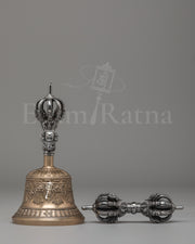 Handmade Ritual Dorje and Bell Set 