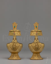 Handmade Tibetan Ritual Bhumba Set