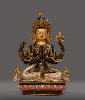 chenrezig-with four arms