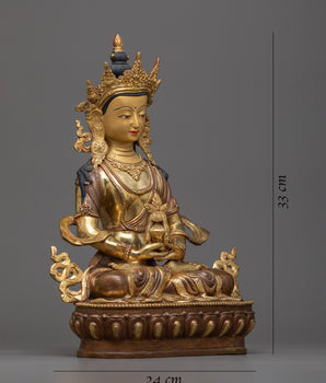 Amitayus Dharani Statue | Infinite Mantras & Life Unfolding