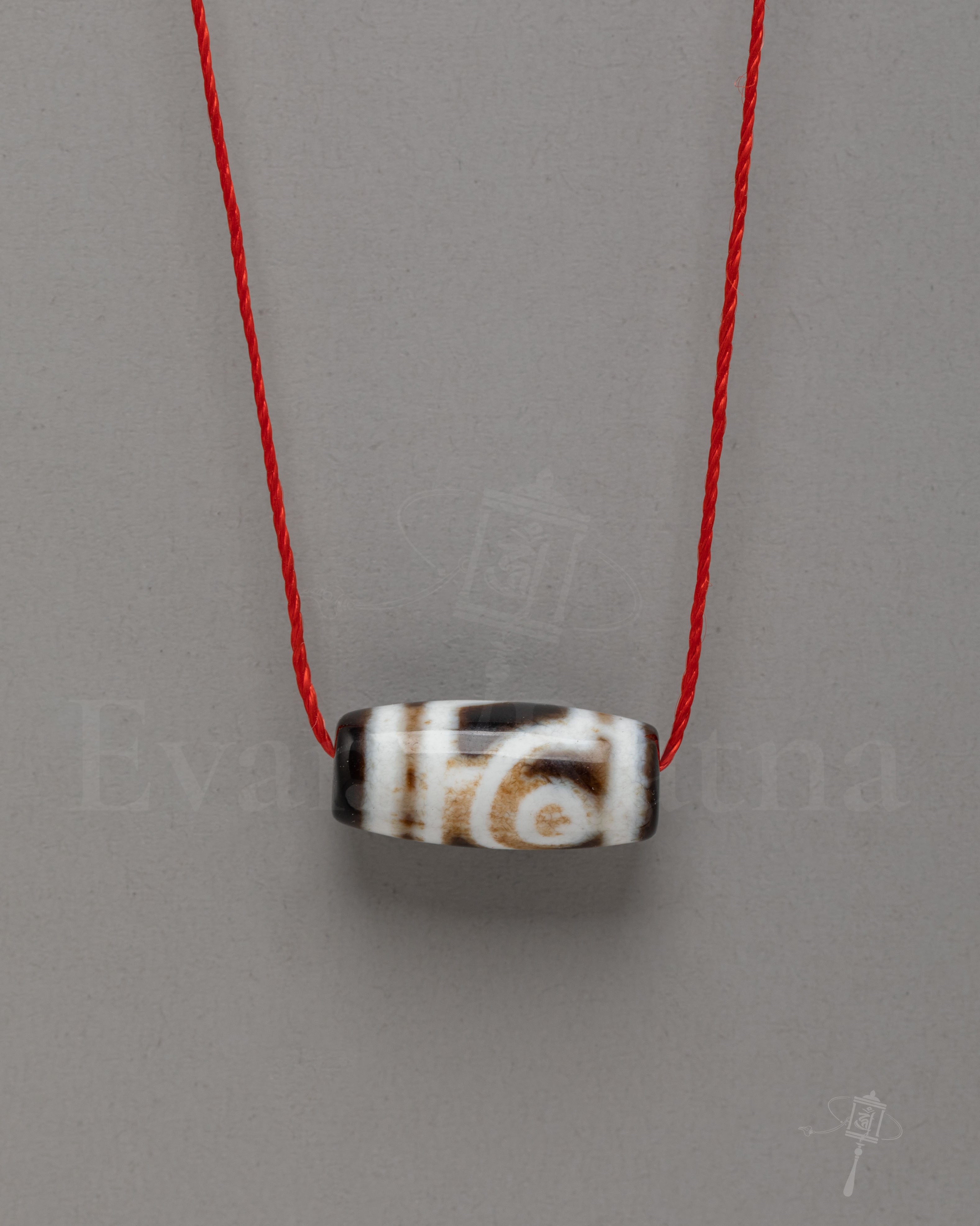 Tibetan Shrine Locket | Sacred Dzi Bead Spiritual Amulet