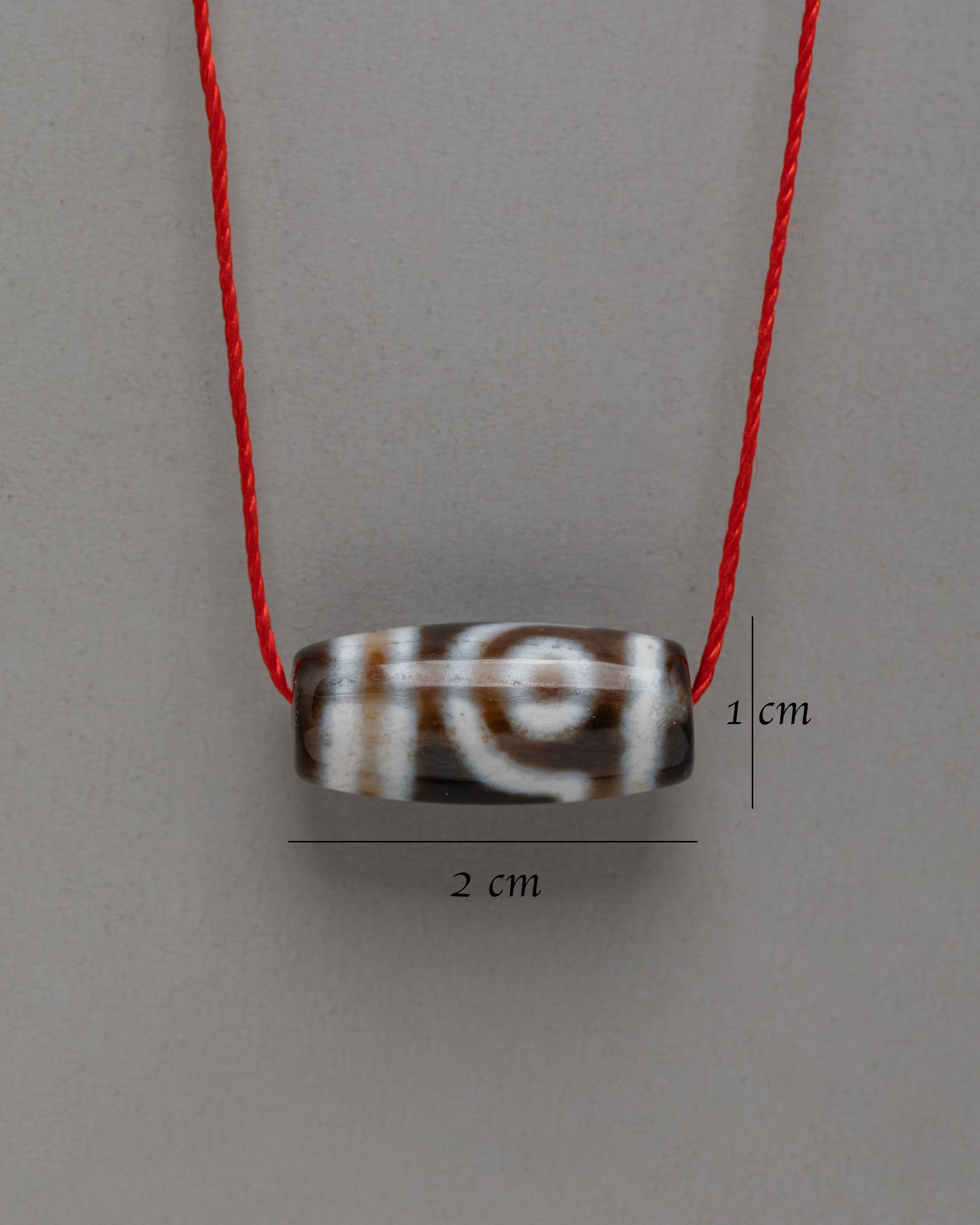 Tibetan Shrine Locket | Sacred Dzi Bead Spiritual Amulet