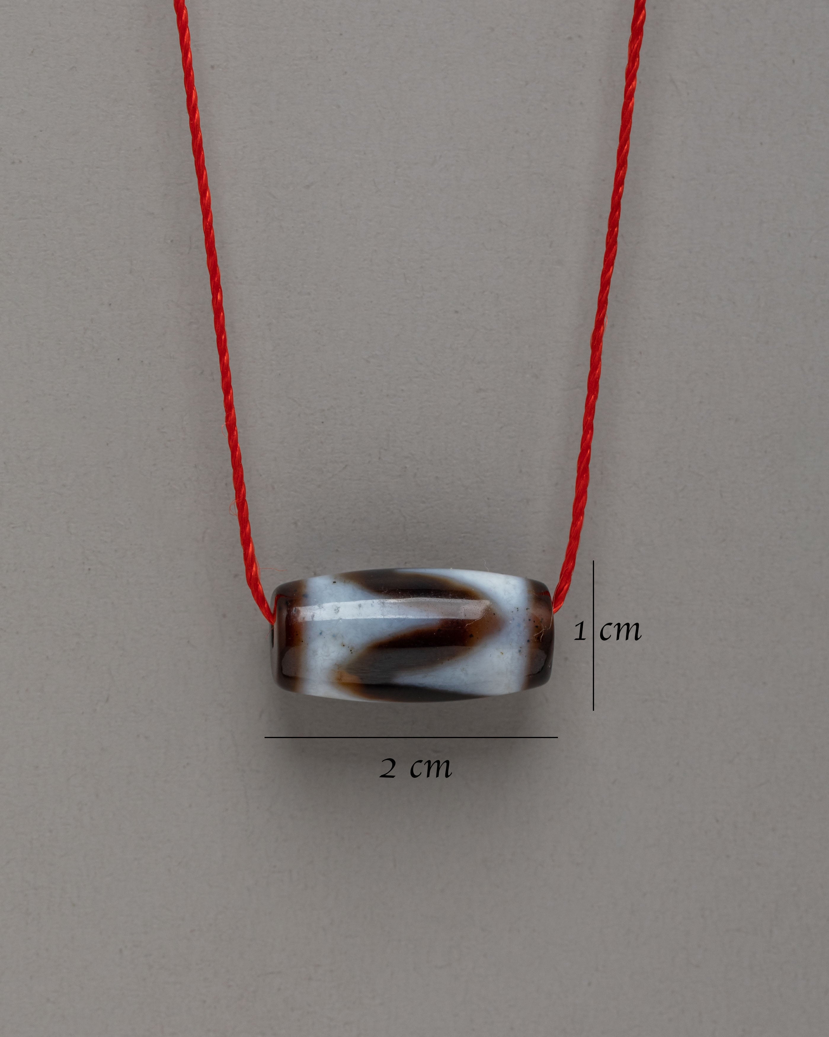 Tibetan Shrine Locket | Sacred Dzi Bead Spiritual Amulet