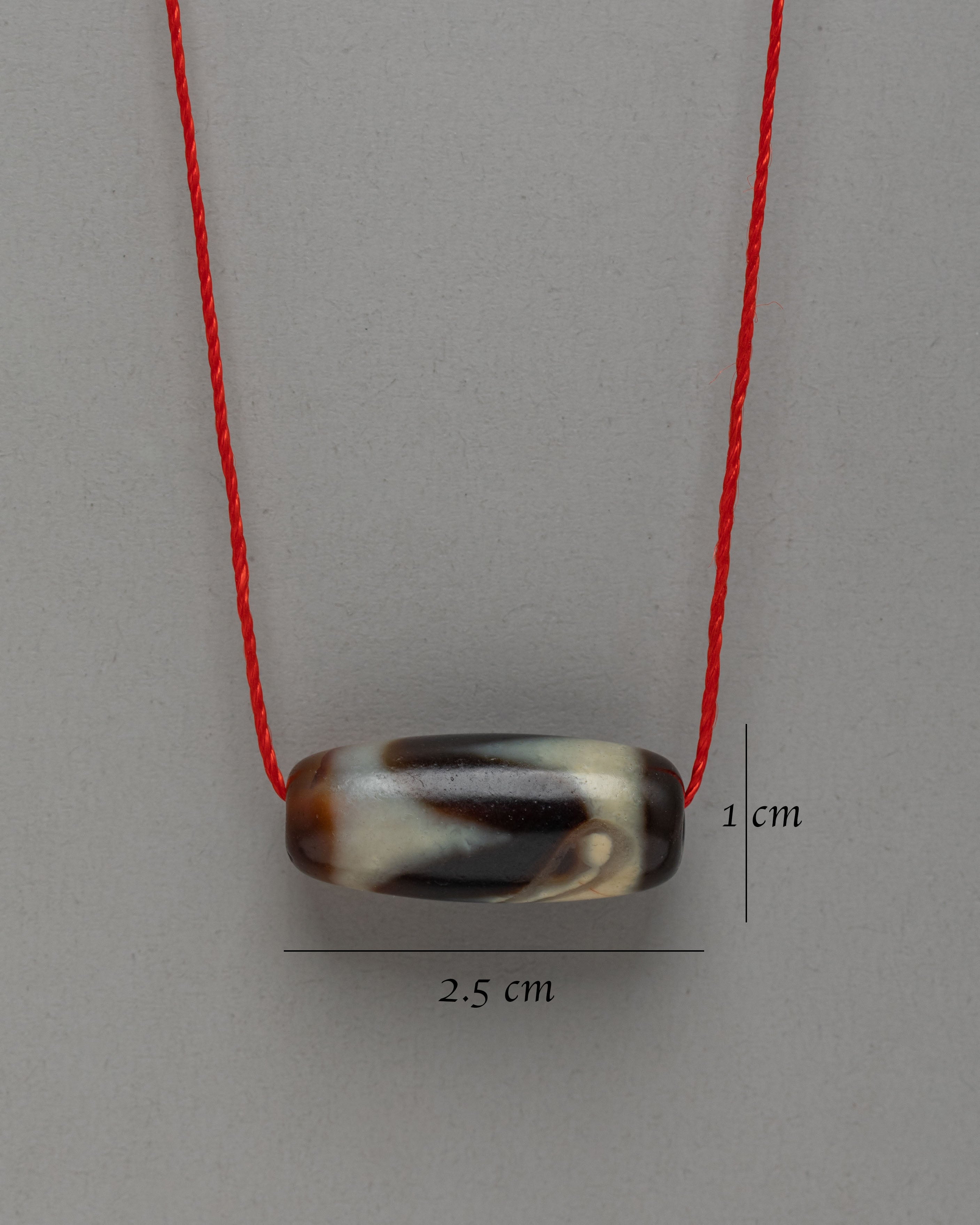Tibetan Shrine Locket | Sacred Dzi Bead Spiritual Amulet