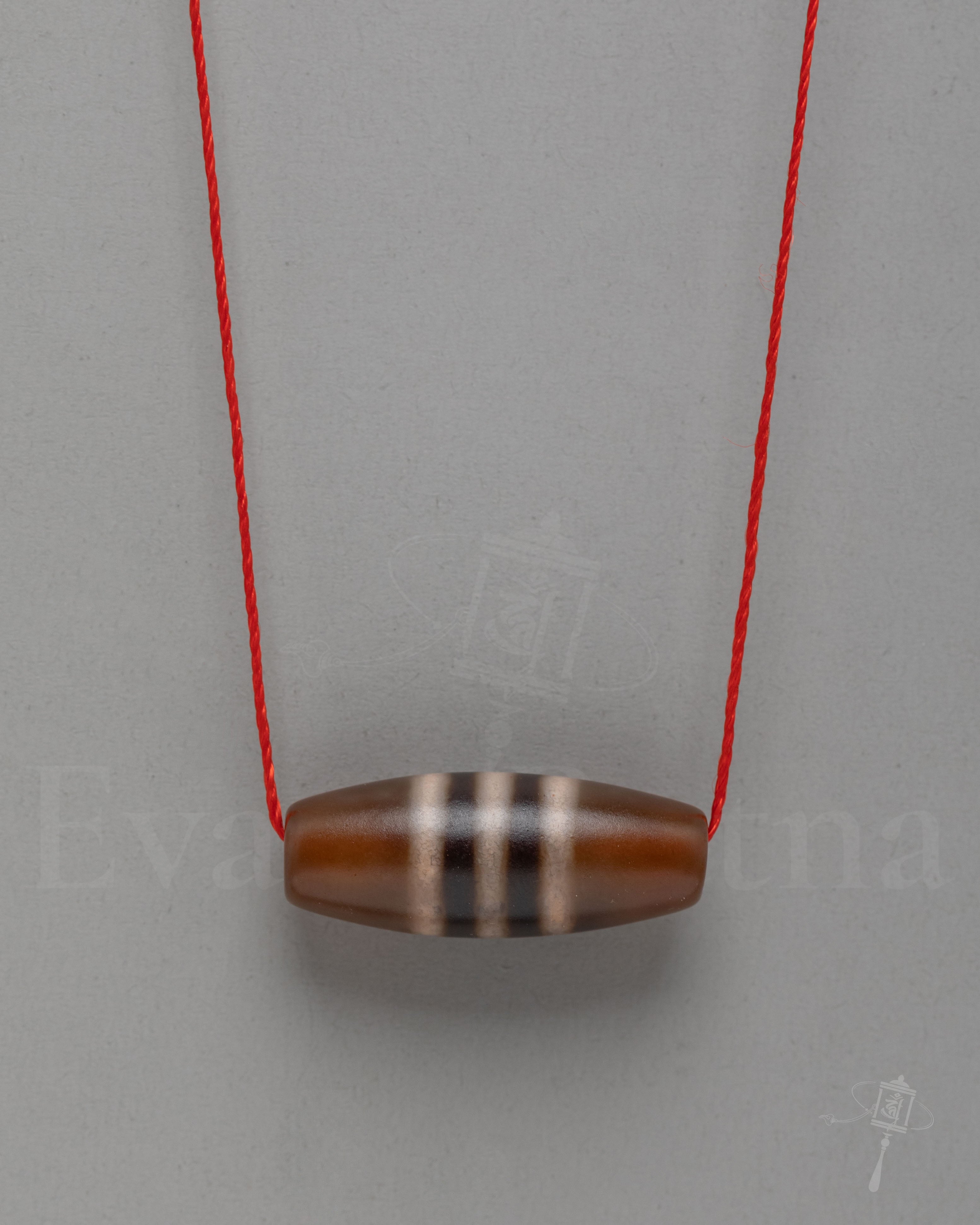 Tibetan Shrine Locket | Sacred Dzi Bead Spiritual Amulet