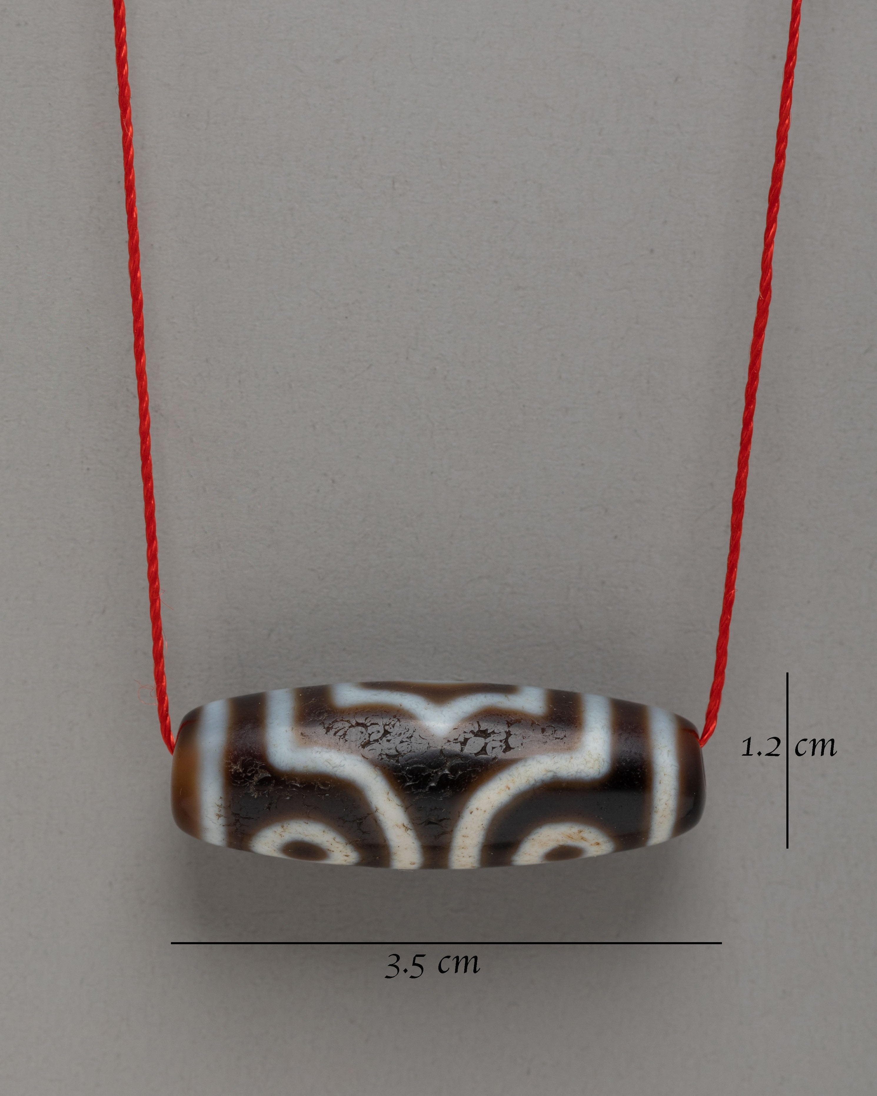 Tibetan Shrine Locket | Sacred Dzi Bead Spiritual Amulet