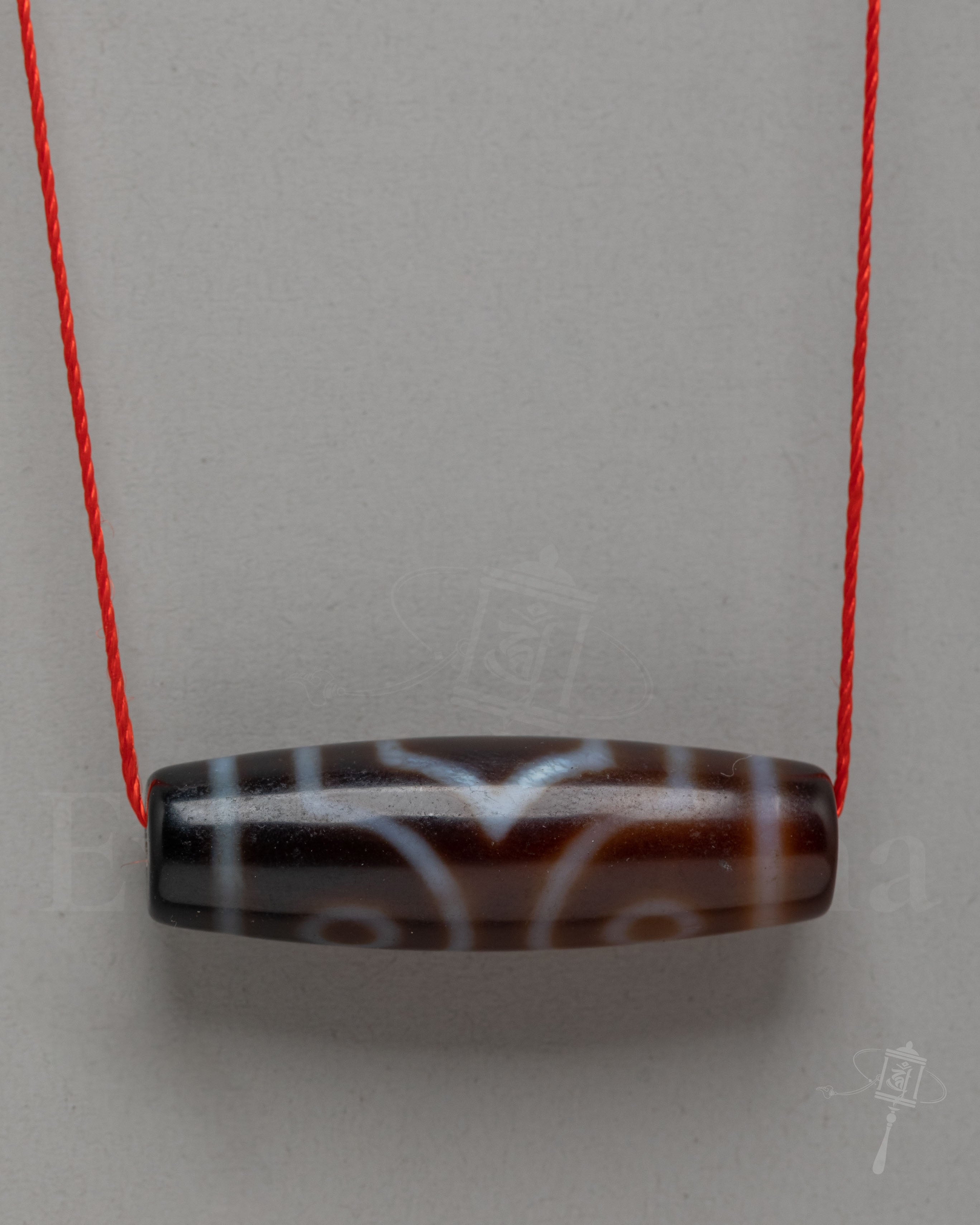 Tibetan Shrine Locket | Sacred Dzi Bead Spiritual Amulet