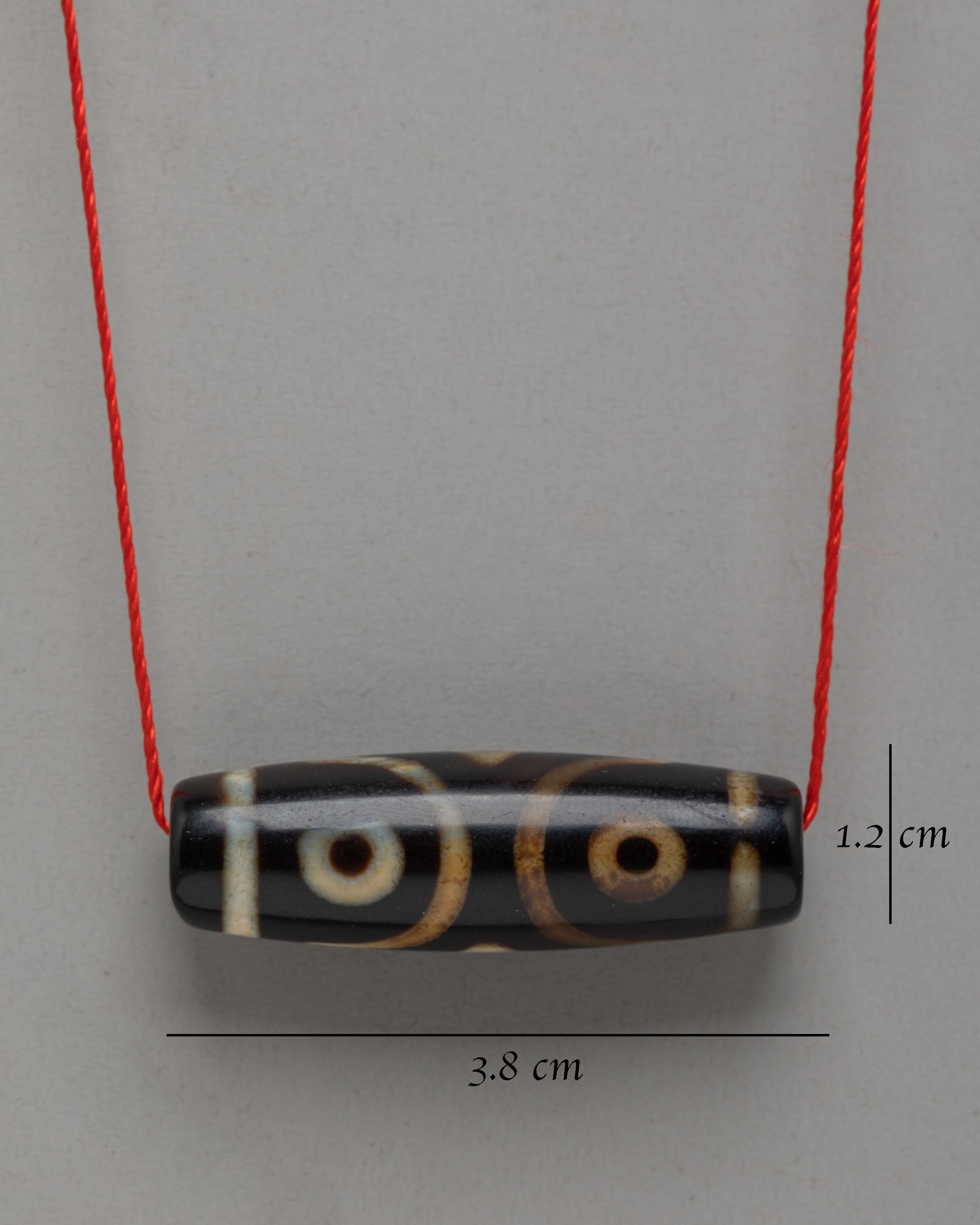Tibetan Shrine Locket | Sacred Dzi Bead Spiritual Amulet