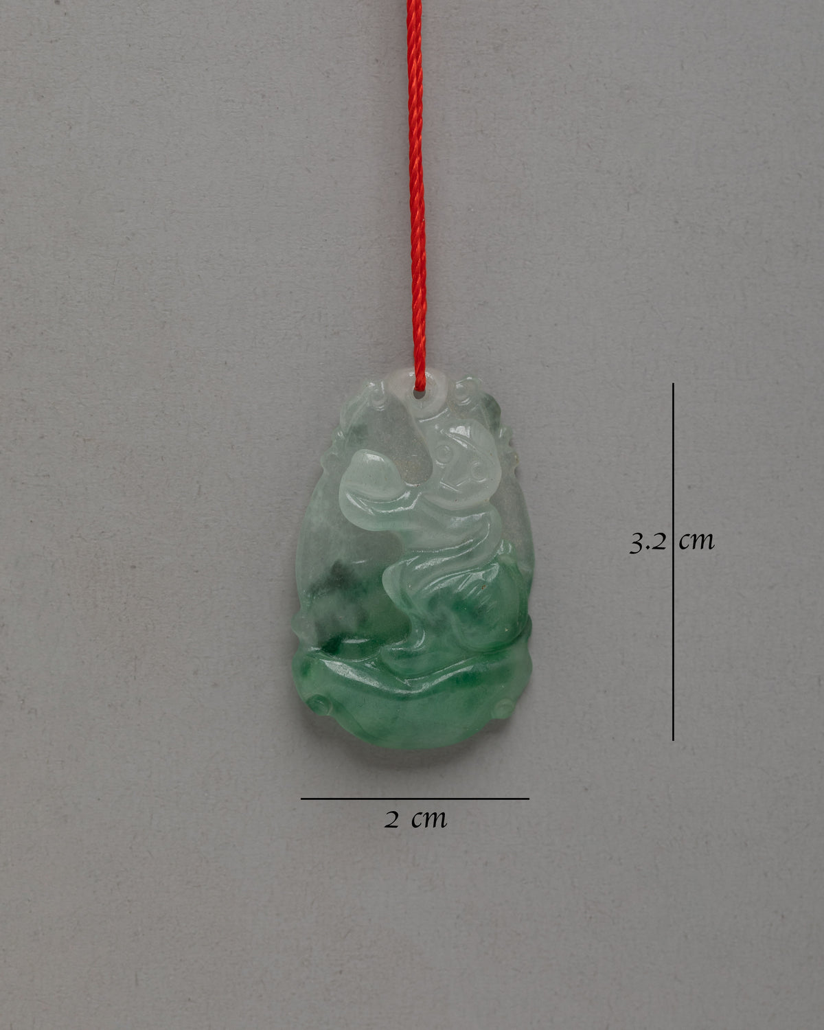 Sacred Tibetan Jade Locket Amulet | Hand Carved Jade Spiritual Pendant