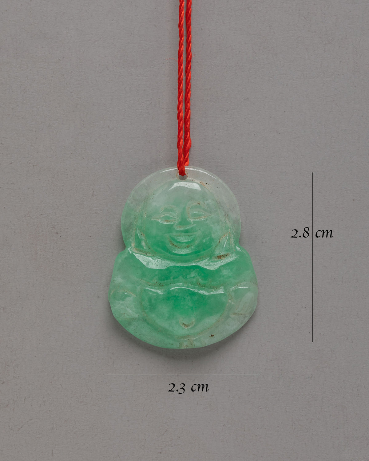Sacred Tibetan Jade Locket Amulet | Hand Carved Jade Spiritual Pendant