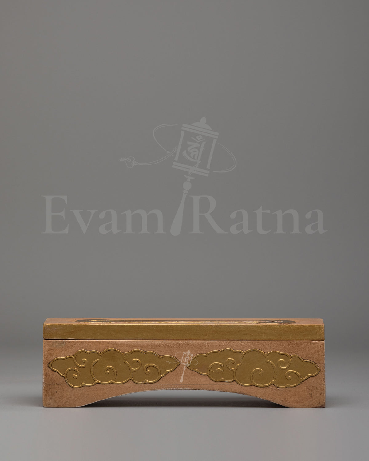 Wooden Ritual Incense Burner | Tibetan Buddhist Incense Box