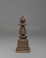 Handmade Buddhist Kadampa Chorten | Symbol of Spiritual Protection
