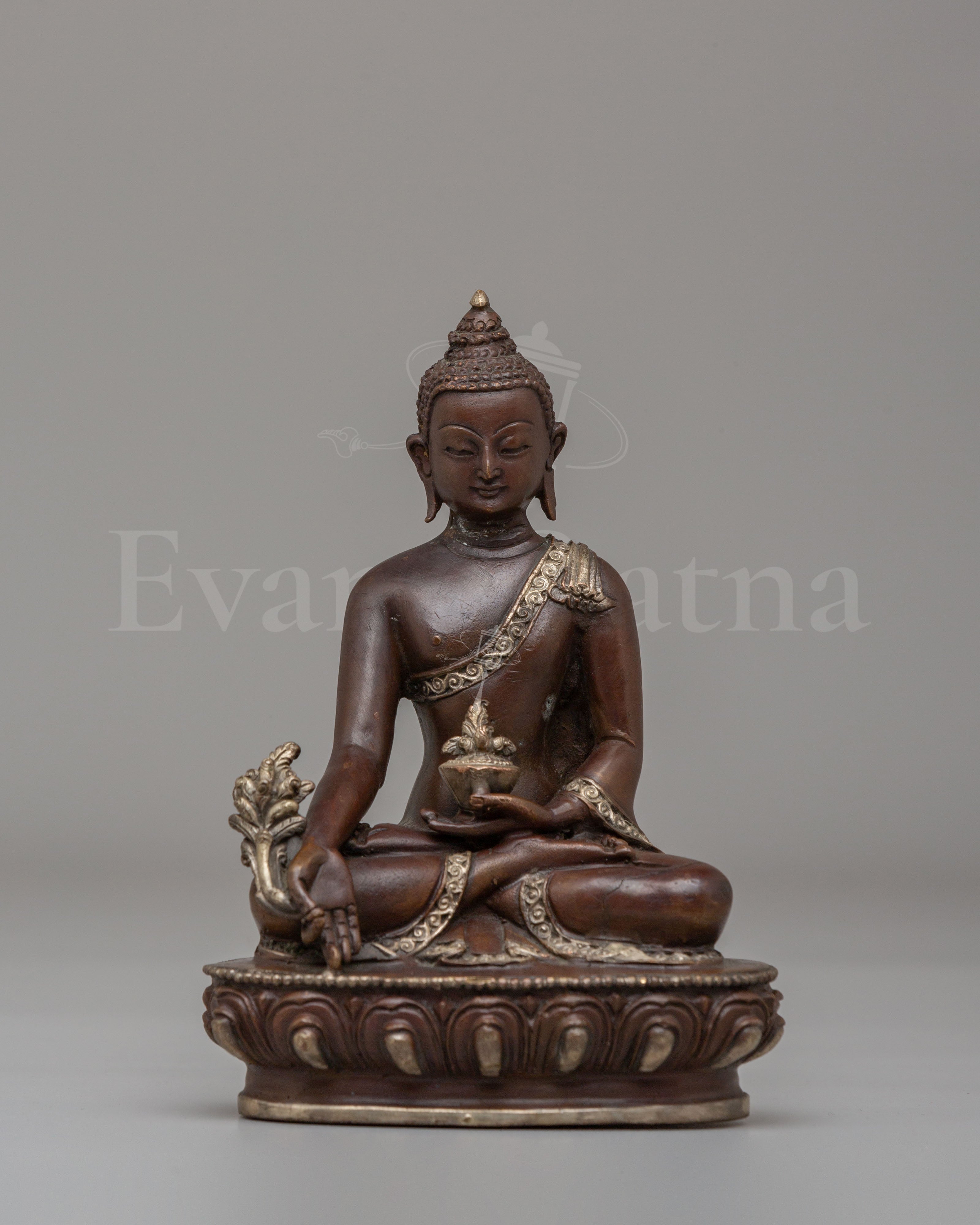 Bhaisajyaguru Healing Buddha Statue | Sacred Medicine Buddha Sculpture