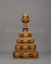 Spiritual Tibetan Altar Mandala | Sacred Buddhist Ritual Artwork