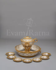 Sacred Ritual Water Offering Set | Tibetan Spiritual Decor