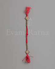 Handcrafted Altar Chupsel | Silver Mala Counter for Tibetan Mantra Practice