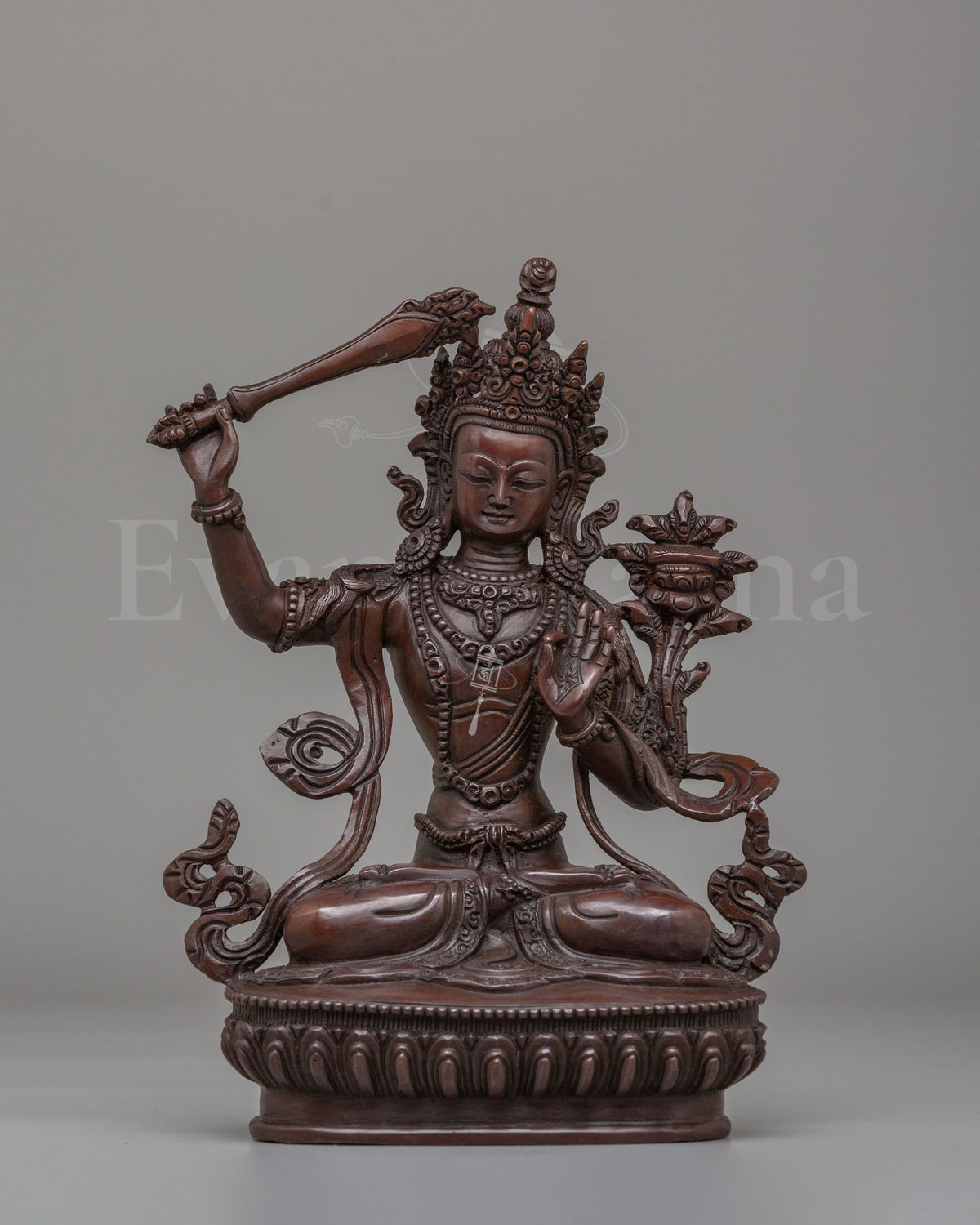 Wisdom Deity Manjushri Sculpture