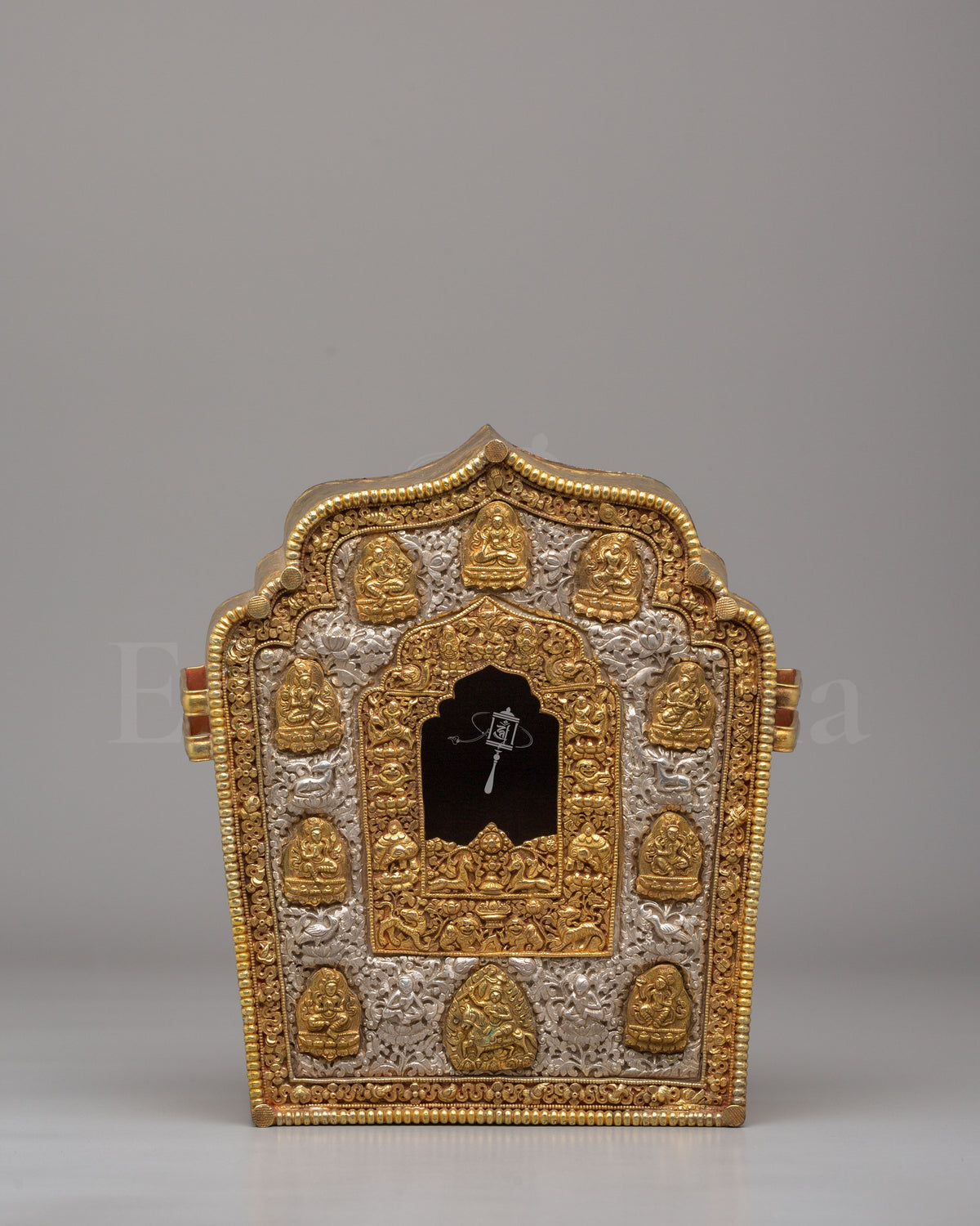 Deities Carved Ghau Box 