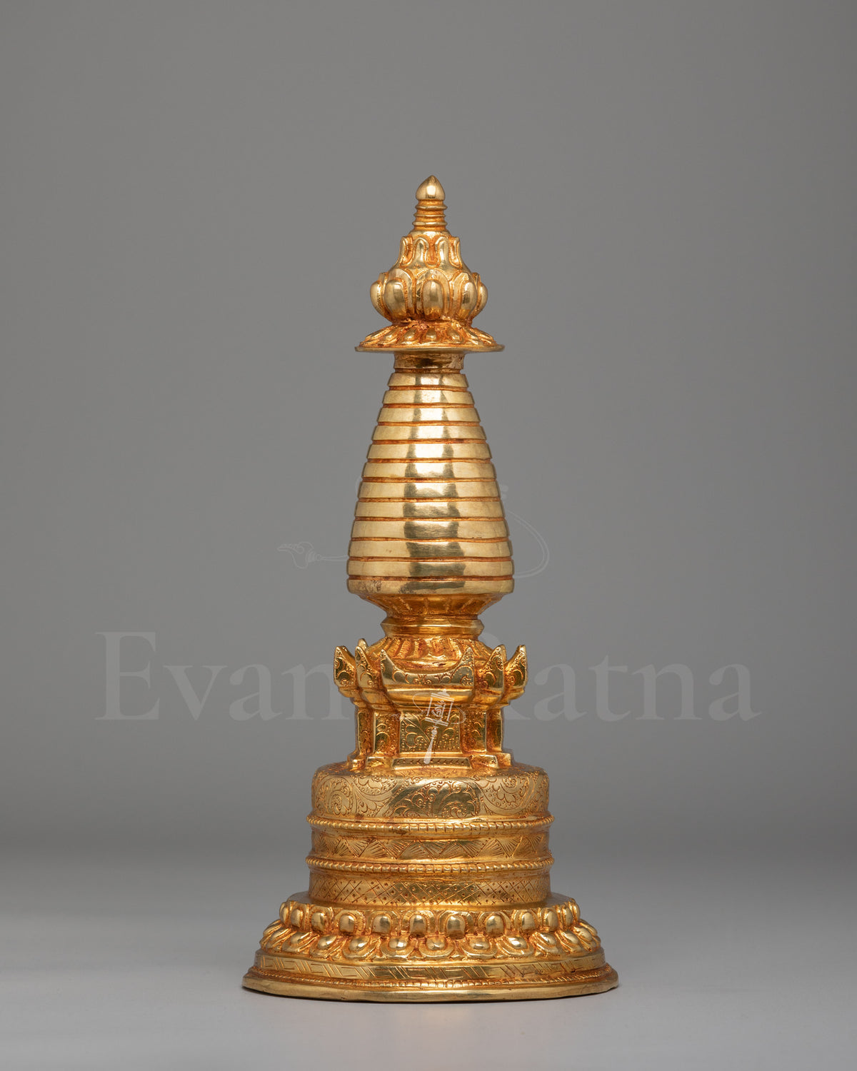 Traditional Handcrafted Altar Kadampa Stupa 
