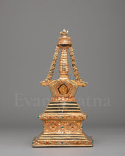 Gold Plated Enlightenment Stupa