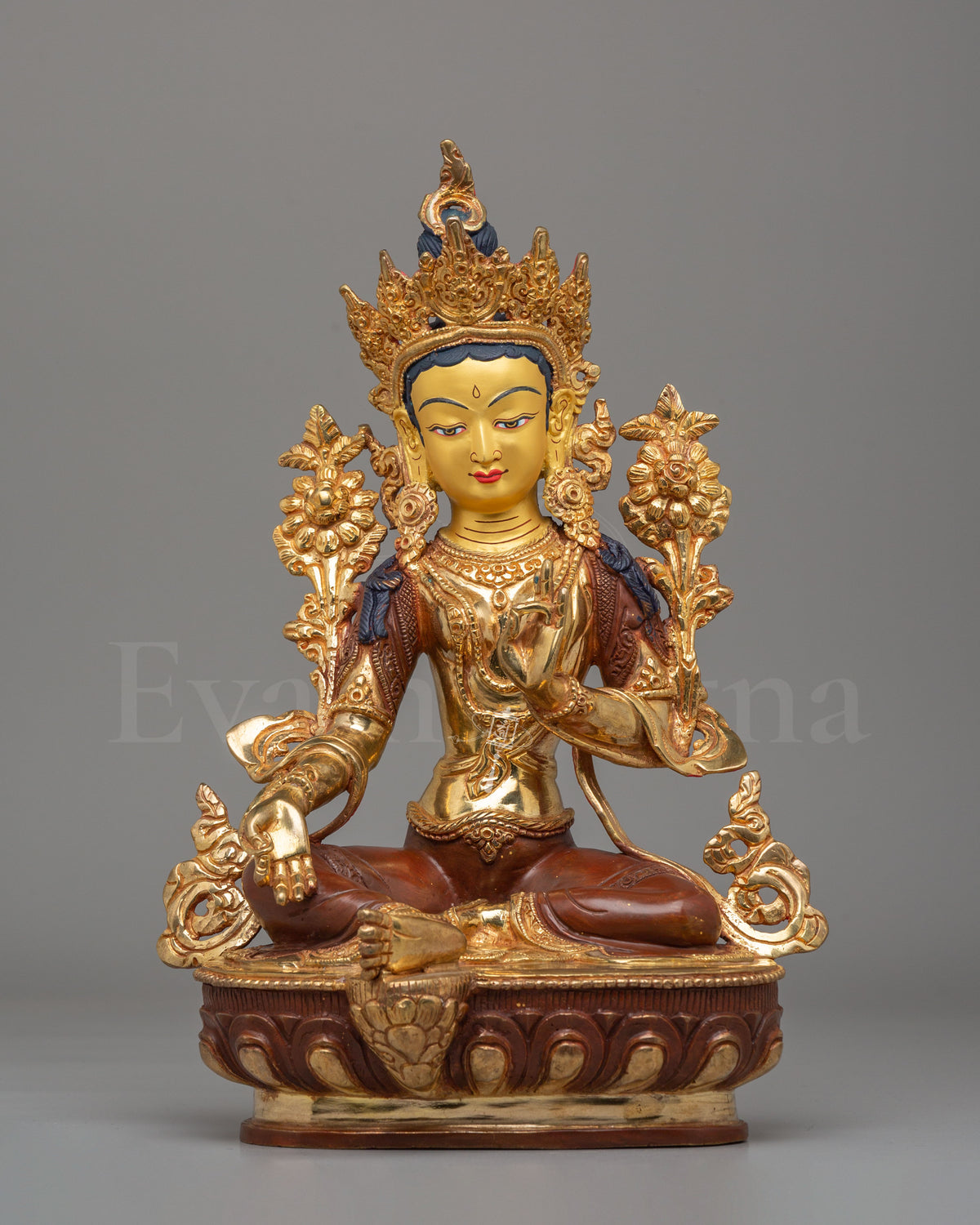 Spiritual Green Tara Protection Figure